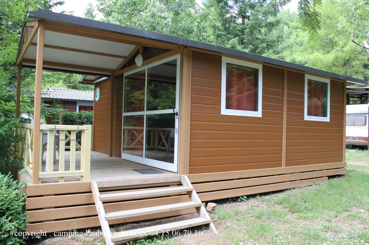 Camping Les Berges Du Doux Colombier-le-Vieux Exterior foto